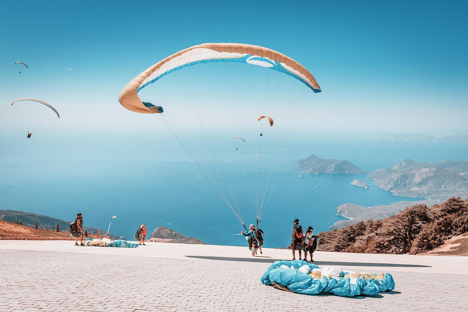 Параглайдинг в Фетхие и Олюдениз — Полёт на параплане с Бабадага