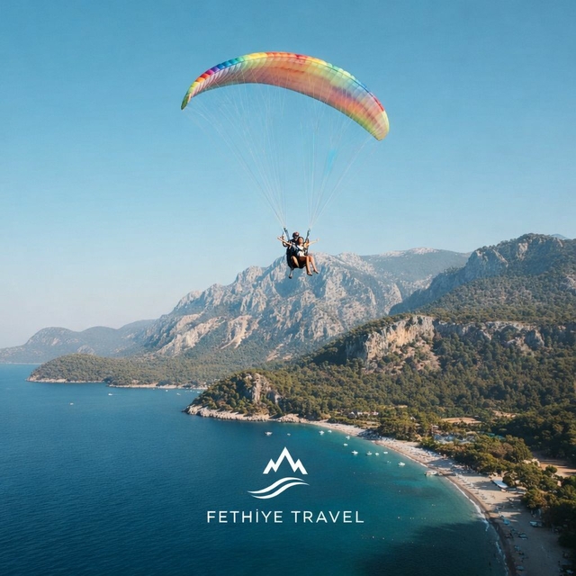 Параглайдинг в Фетхие и Олюдениз — Полёт на параплане с Бабадага
